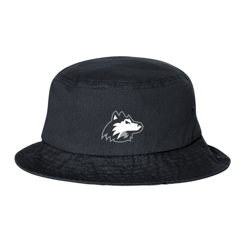  Sportsman Black Bucket Hat - NIU Huskie Head