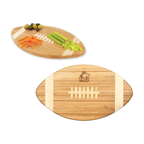  Touchdown Football Cutting Board - NIU Huskies - Primary Mark