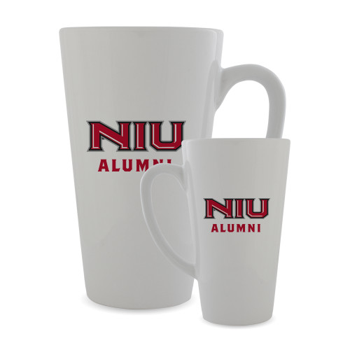  Full Color Latte Mug 17oz - NIU - Alumni