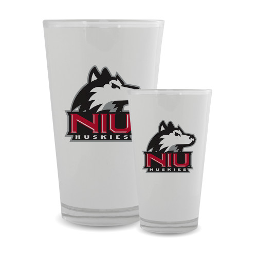  Full Color Glass 17oz - NIU Huskies - Primary Mark