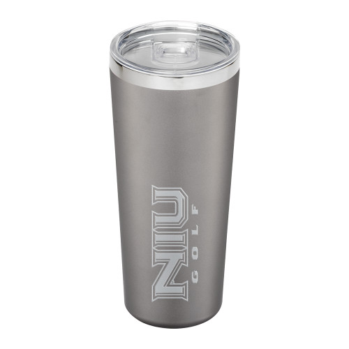  Thor Vacuum Insulated Grey Tumbler 22oz - NIU Golf Engraved