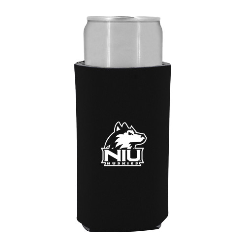  Slim Black Can Holder - NIU Huskies - Primary Mark