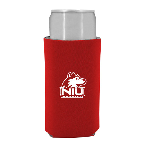  Slim Red Can Holder - NIU Huskies - Primary Mark