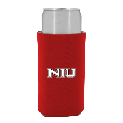  Slim Red Can Holder - NIU - Primary Wordmark