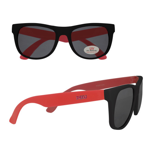  Red Sunglasses - NIU - Primary Wordmark