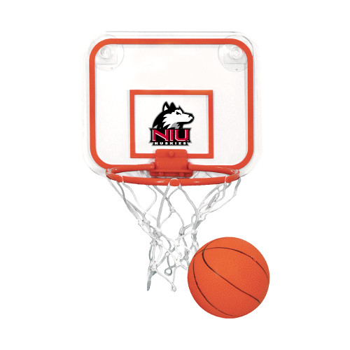  Mini Basketball & Hoop Set - NIU Huskies - Primary Mark