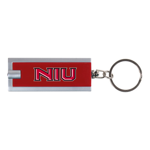  Turbo Red Flashlight Key Holder - NIU - Primary Wordmark