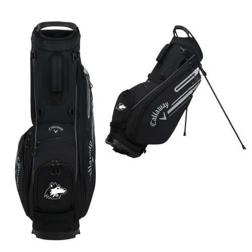  Callaway Chev Black Stand Golf Bag - NIU Huskie Head