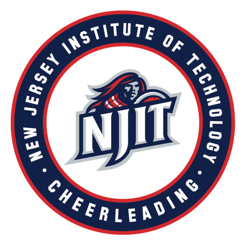  Medium Decal - NJIT Cheerleading Circular Decal
