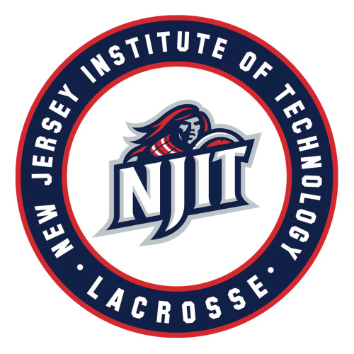  Medium Decal - NJIT Lacrosse Circular Decal