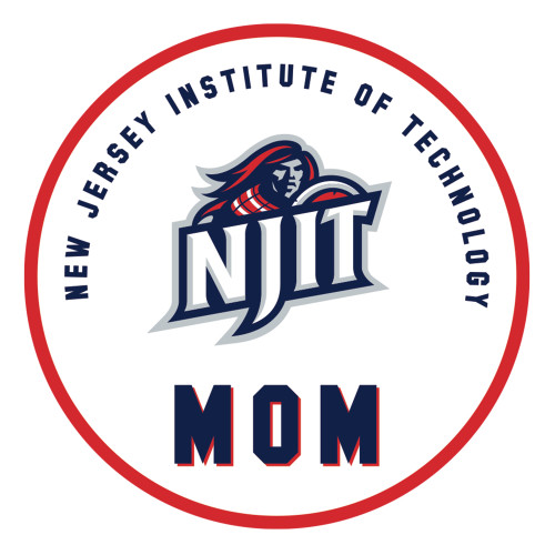  Medium Decal - NJIT MOM Circular Decal