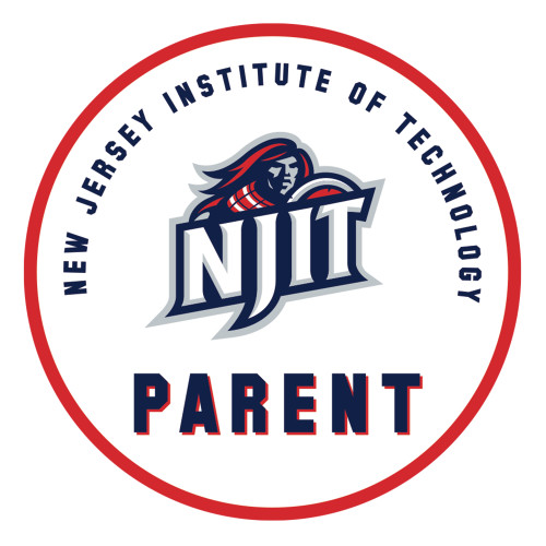  Medium Decal - NJIT PARENT Circular Decal
