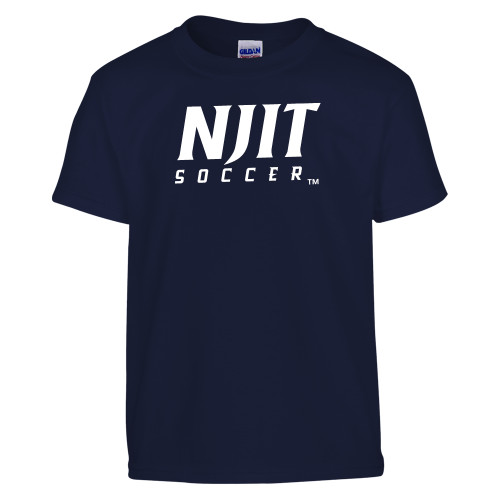  Youth Navy T Shirt - NJIT Soccer