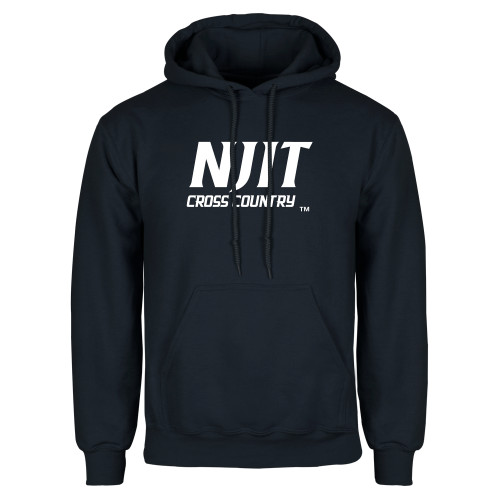  Navy Fleece Hoodie - NJIT Cross Country