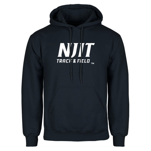  Navy Fleece Hoodie - NJIT Track and Field