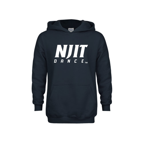  Youth Navy Fleece Hoodie - NJIT Dance