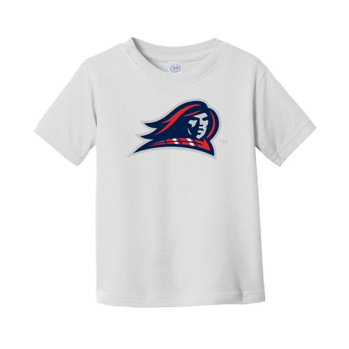  Toddler White T Shirt - NJIT Highlander Head