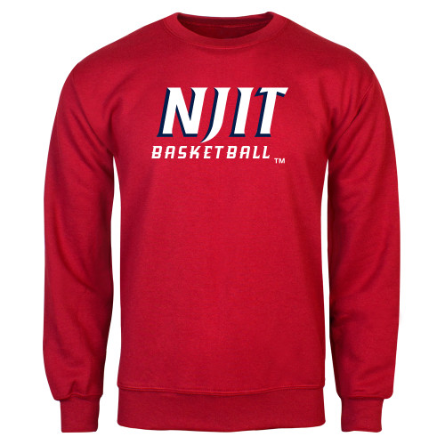  Red Fleece Crew - NJIT Basketball