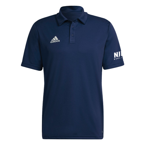  Adidas Navy Entrada Polo - NJIT Bowling