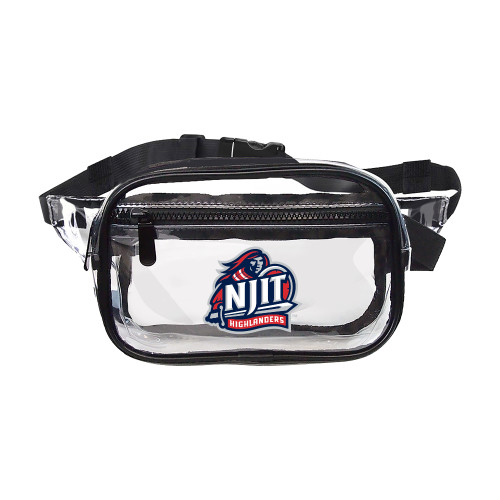  Clear Fanny Pack - NJIT Highlanders Mascot Mark