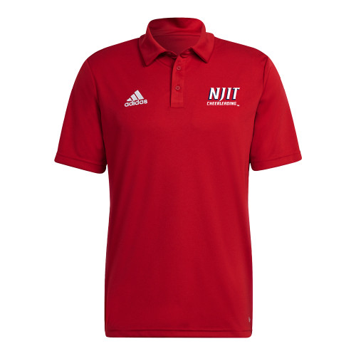  Adidas Red Entrada Polo - NJIT Cheerleading