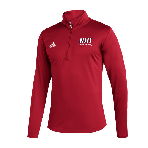  Adidas Red Entrada 1/4 Zip - NJIT Cheerleading