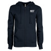 Thumbnail image for  ENZA Womens Navy Fleece Full Zip Hoodie