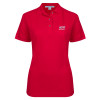 Thumbnail image for  Womens Silk Touch Red Pique Polo