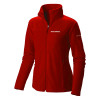 Thumbnail image for  Columbia Womens Red Full Zip Fleece Jacket