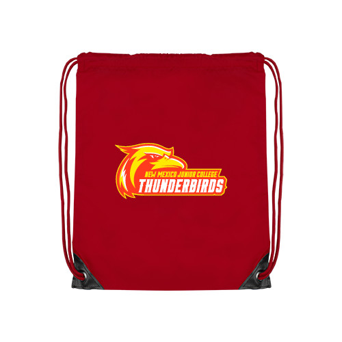  Red Drawstring Backpack - Primary Logo