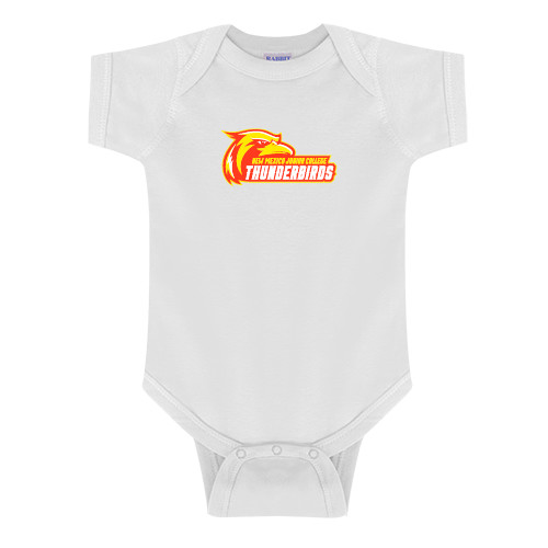  White Infant Onesie - Primary Logo