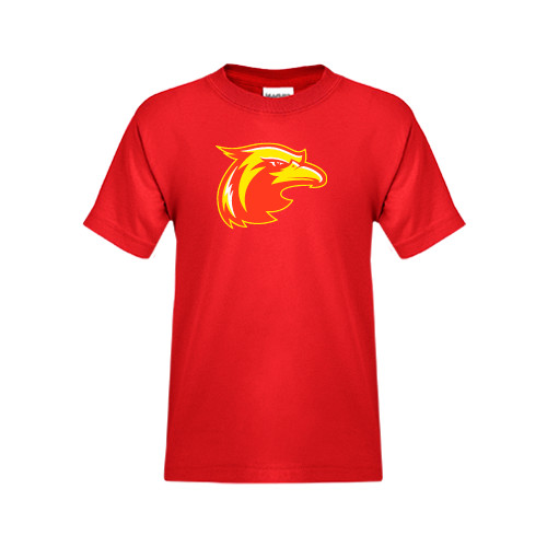  Youth Red T Shirt - Thunderbird Head