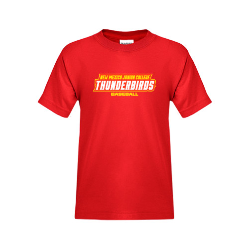  Youth Red T Shirt - Baseball