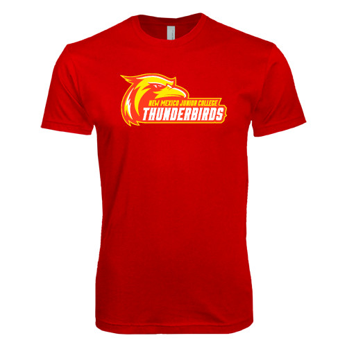  Next Level Red Softstyle T Shirt - Primary Logo