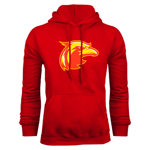  Red Fleece Hoodie - Thunderbird Head