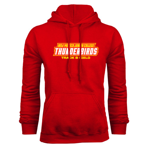  Red Fleece Hoodie - Track & Field
