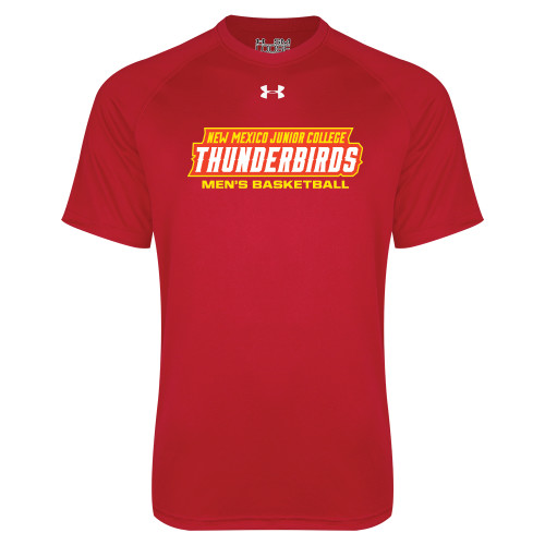  Under Armour Red Tech Tee - Mens Basketball