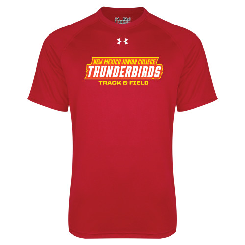  Under Armour Red Tech Tee - Track & Field