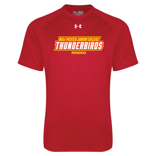  Under Armour Red Tech Tee - Rodeo