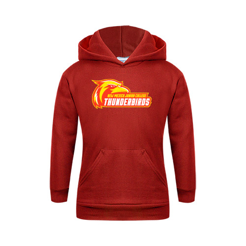  Youth Red Fleece Hoodie - Primary Logo