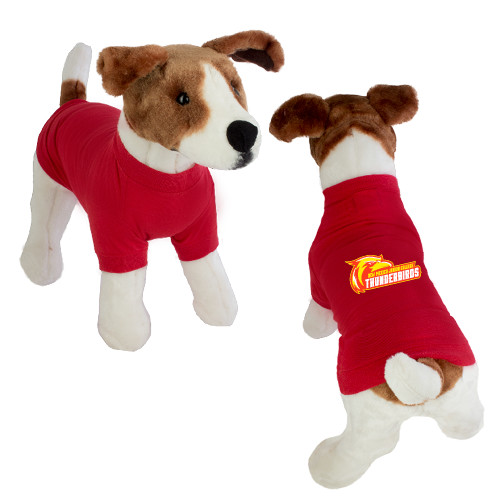  Classic Red Dog T Shirt - Primary Logo