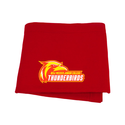  Red Sweatshirt Blanket - Primary Logo