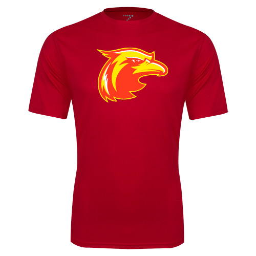 Red Performance Tee - Thunderbird Head