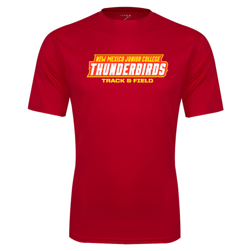  Red Performance Tee - Track & Field
