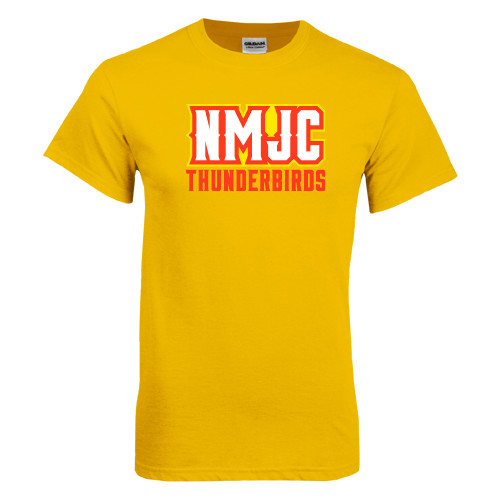  Gold T-Shirt - NMJC Thunderbirds Lettermark