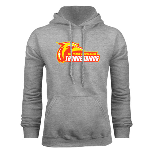  Grey Fleece Hoodie - Primary Logo