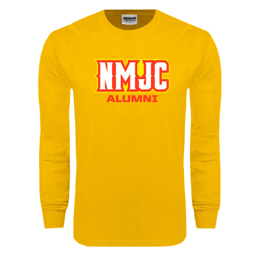  Gold Long Sleeve T Shirt - Alumni