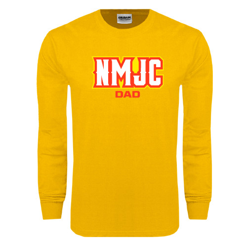  Gold Long Sleeve T Shirt - Dad