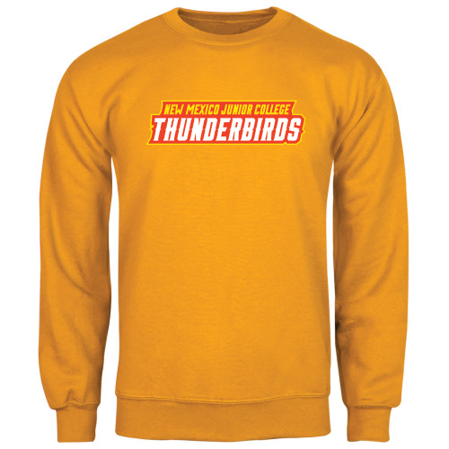 Gold Fleece Crew - Thunderbirds Word Mark