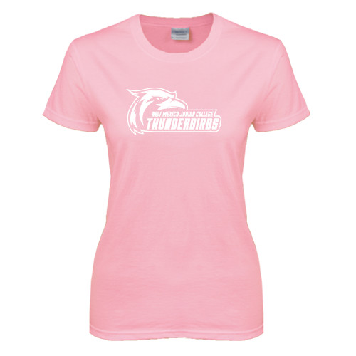  Womens Pink Short Sleeve Tee - Primary Logo